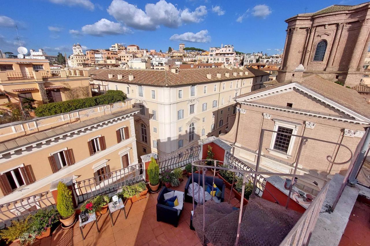 Spagna Penthouse Roma Exterior foto