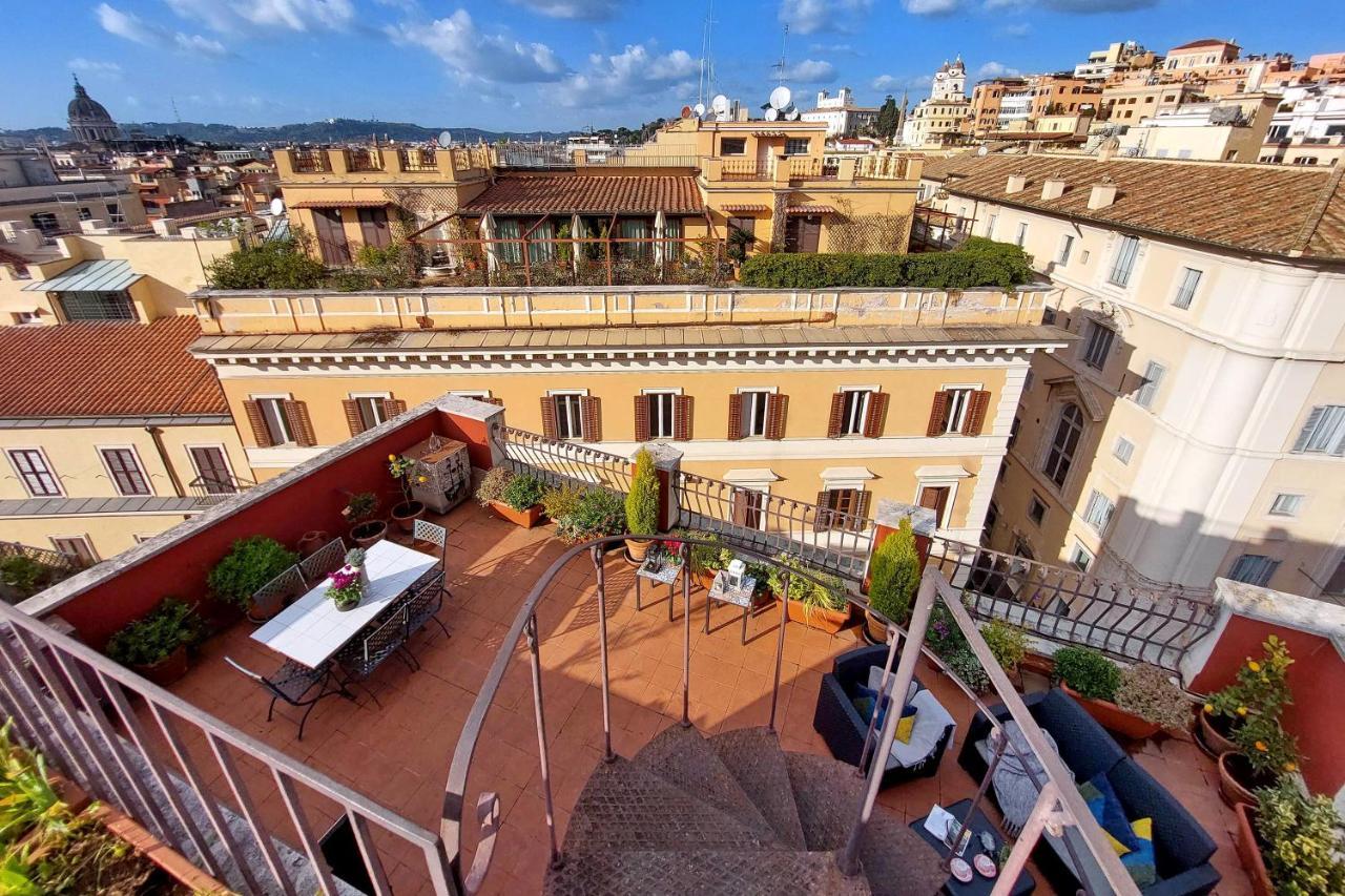 Spagna Penthouse Roma Exterior foto